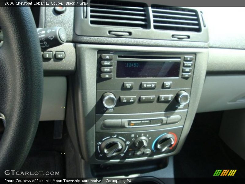 Black / Gray 2006 Chevrolet Cobalt LS Coupe