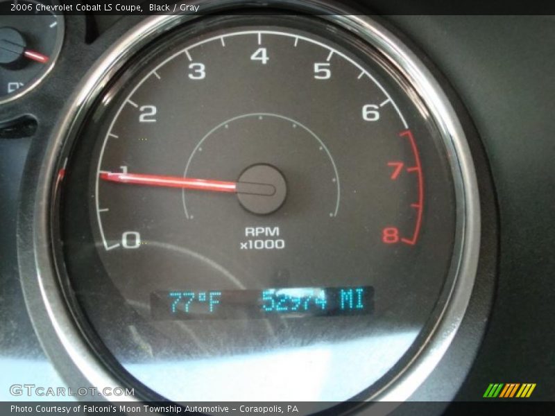 Black / Gray 2006 Chevrolet Cobalt LS Coupe