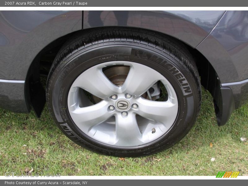 Carbon Gray Pearl / Taupe 2007 Acura RDX