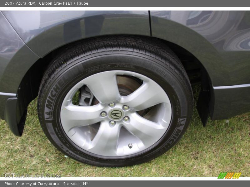 Carbon Gray Pearl / Taupe 2007 Acura RDX