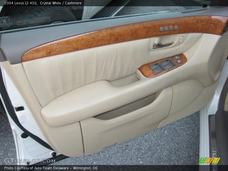 Crystal White / Cashmere 2004 Lexus LS 430