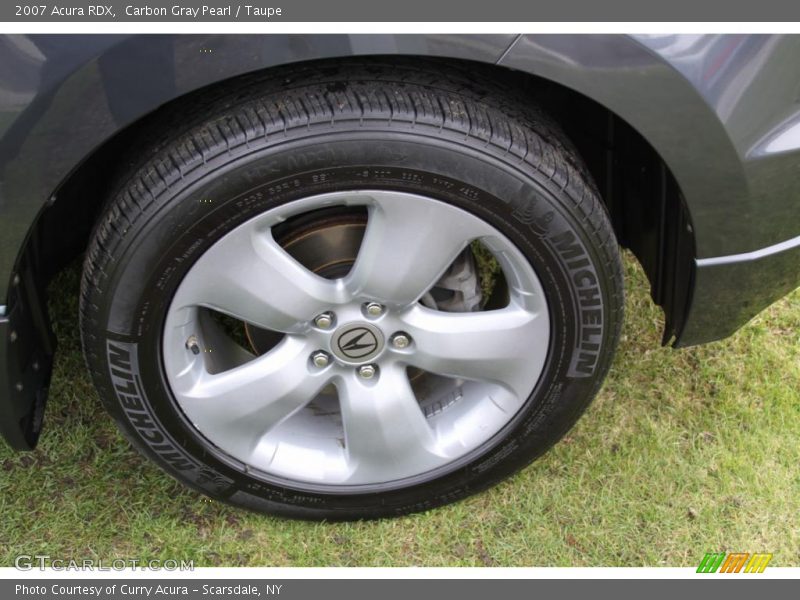 Carbon Gray Pearl / Taupe 2007 Acura RDX
