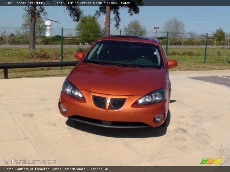 Fusion Orange Metallic / Dark Pewter 2005 Pontiac Grand Prix GTP Sedan