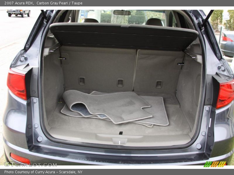 Carbon Gray Pearl / Taupe 2007 Acura RDX