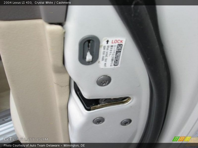 Crystal White / Cashmere 2004 Lexus LS 430