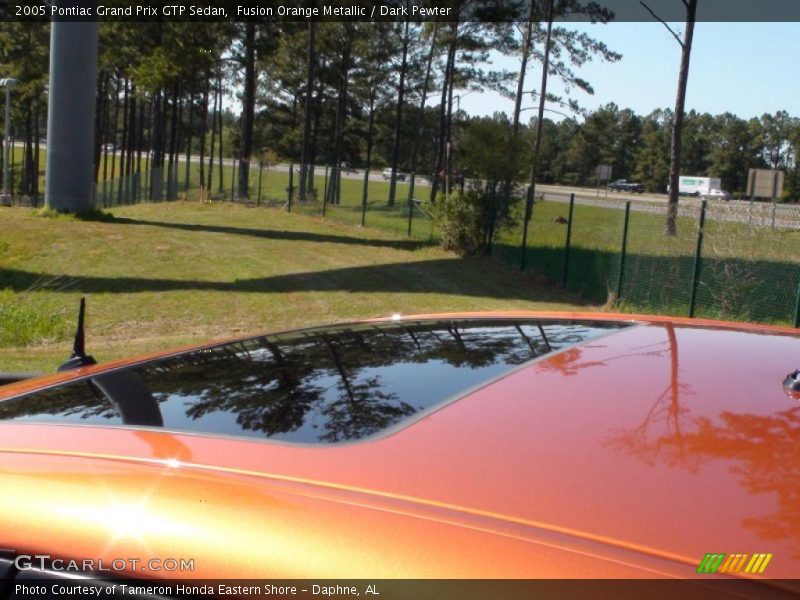 Fusion Orange Metallic / Dark Pewter 2005 Pontiac Grand Prix GTP Sedan
