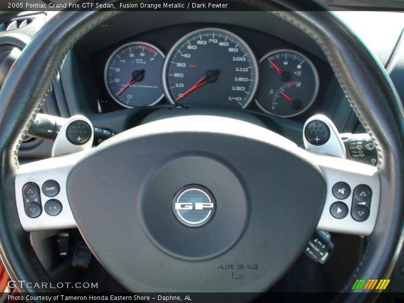 Fusion Orange Metallic / Dark Pewter 2005 Pontiac Grand Prix GTP Sedan