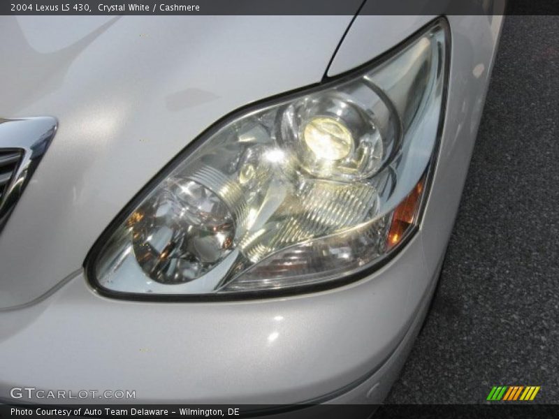Crystal White / Cashmere 2004 Lexus LS 430