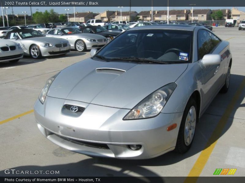 Liquid Silver Metallic / Black 2002 Toyota Celica GT