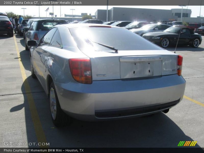 Liquid Silver Metallic / Black 2002 Toyota Celica GT
