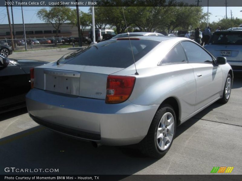 Liquid Silver Metallic / Black 2002 Toyota Celica GT