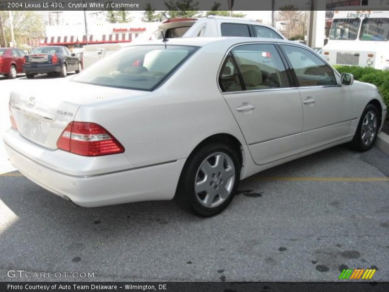 Crystal White / Cashmere 2004 Lexus LS 430