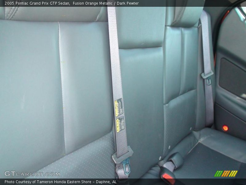 Fusion Orange Metallic / Dark Pewter 2005 Pontiac Grand Prix GTP Sedan
