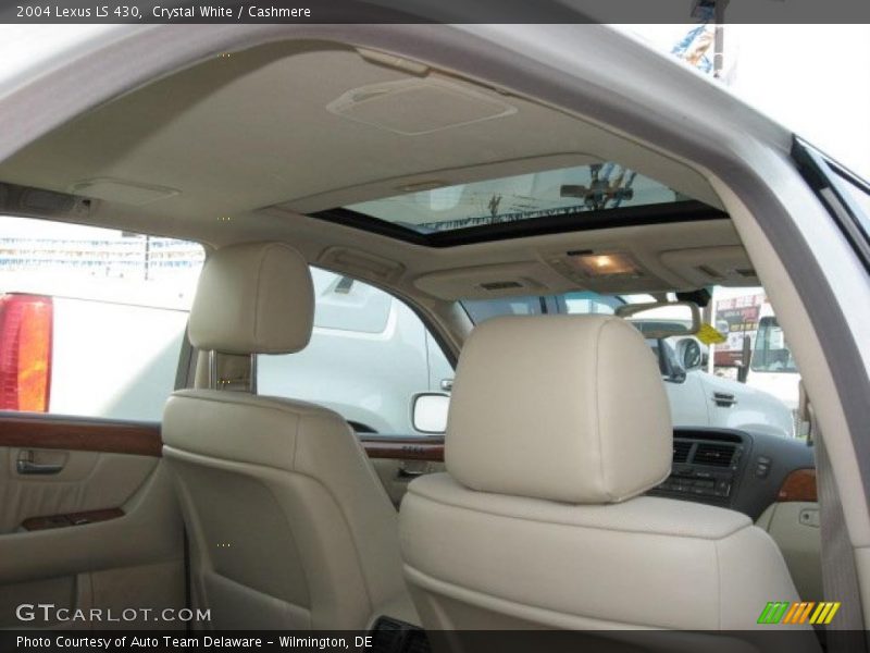 Crystal White / Cashmere 2004 Lexus LS 430