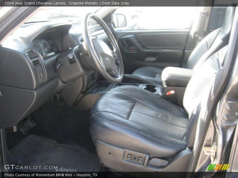 Graphite Metallic / Dark Slate Gray 2004 Jeep Grand Cherokee Laredo