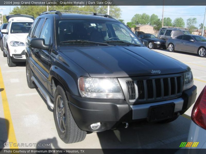 Graphite Metallic / Dark Slate Gray 2004 Jeep Grand Cherokee Laredo