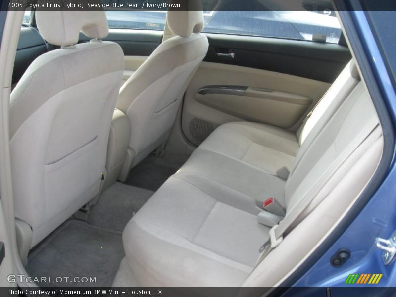 Seaside Blue Pearl / Ivory/Brown 2005 Toyota Prius Hybrid