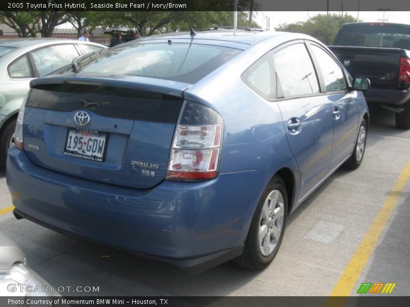 Seaside Blue Pearl / Ivory/Brown 2005 Toyota Prius Hybrid
