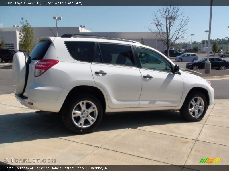 Super White / Ash Gray 2009 Toyota RAV4 I4