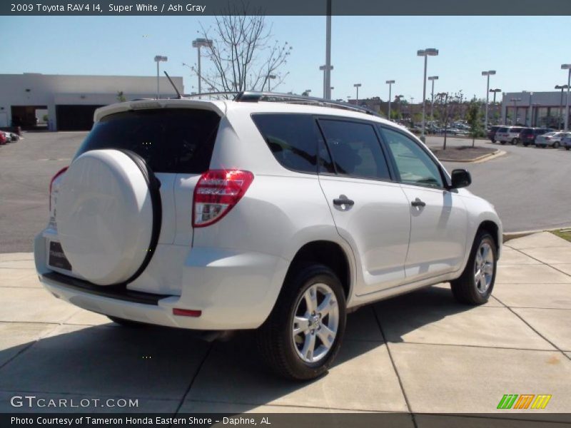 Super White / Ash Gray 2009 Toyota RAV4 I4