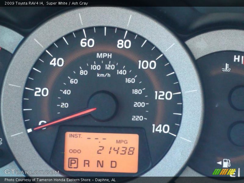 Super White / Ash Gray 2009 Toyota RAV4 I4