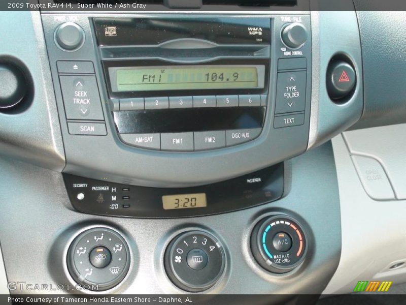 Super White / Ash Gray 2009 Toyota RAV4 I4