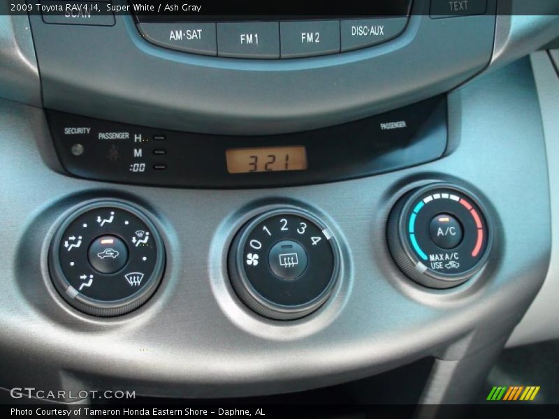 Super White / Ash Gray 2009 Toyota RAV4 I4