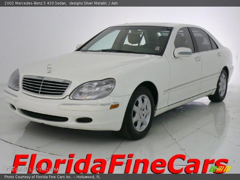 designo Silver Metallic / Ash 2002 Mercedes-Benz S 430 Sedan