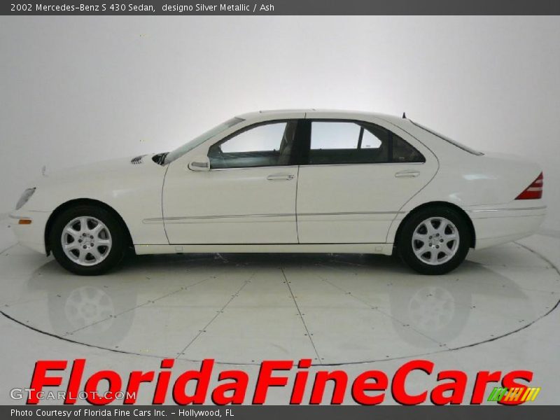 designo Silver Metallic / Ash 2002 Mercedes-Benz S 430 Sedan