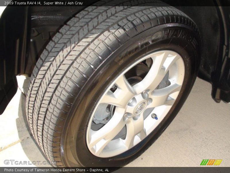 Super White / Ash Gray 2009 Toyota RAV4 I4
