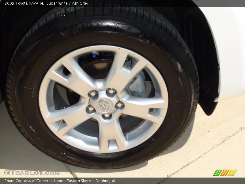Super White / Ash Gray 2009 Toyota RAV4 I4