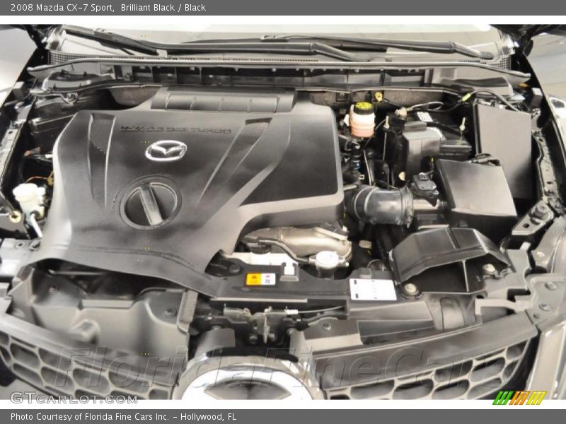 Brilliant Black / Black 2008 Mazda CX-7 Sport