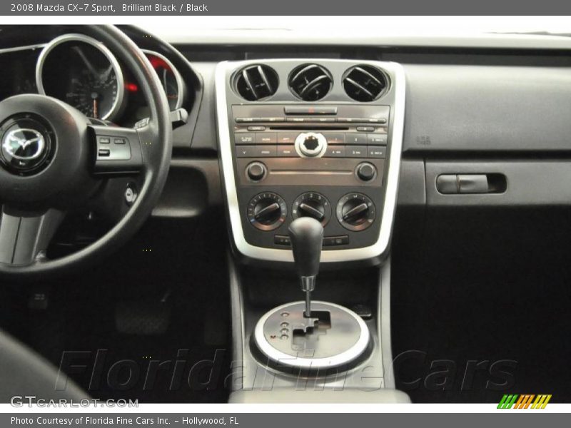 Brilliant Black / Black 2008 Mazda CX-7 Sport