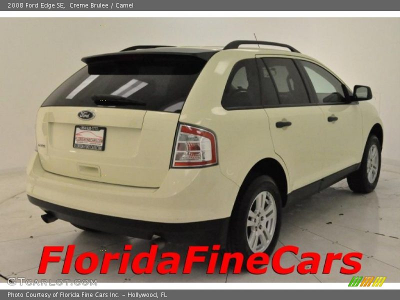 Creme Brulee / Camel 2008 Ford Edge SE