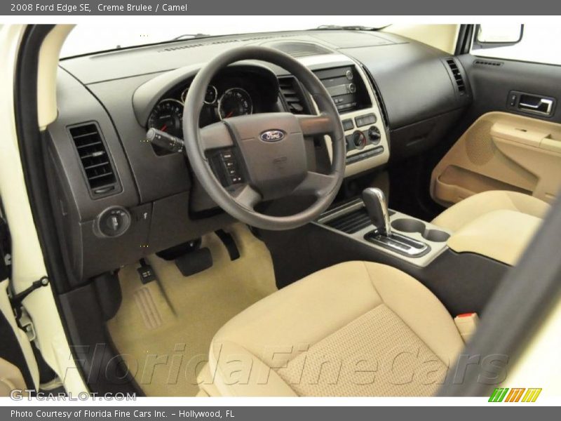 Creme Brulee / Camel 2008 Ford Edge SE