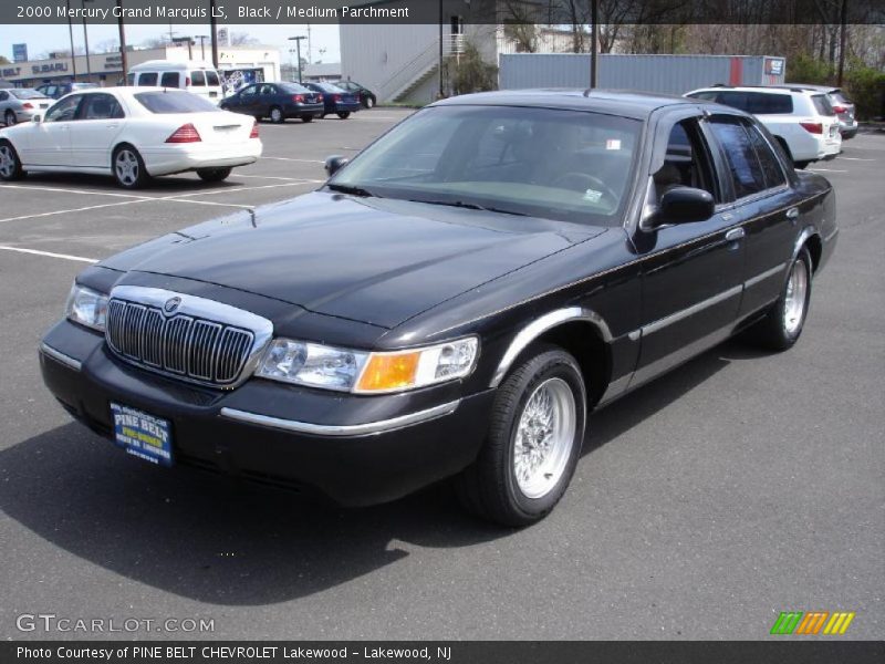 Black / Medium Parchment 2000 Mercury Grand Marquis LS