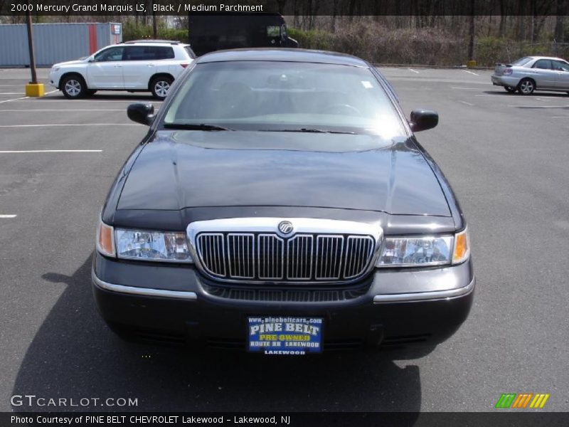 Black / Medium Parchment 2000 Mercury Grand Marquis LS