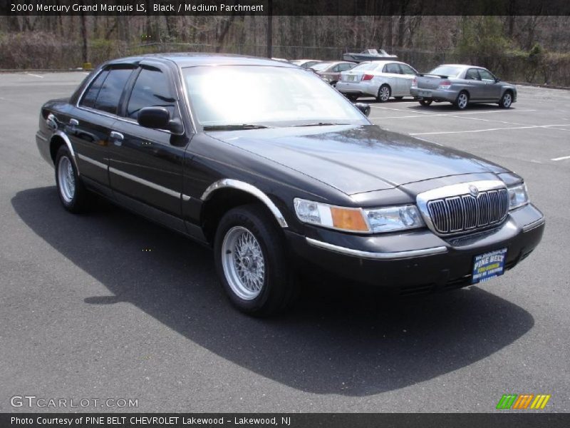 Black / Medium Parchment 2000 Mercury Grand Marquis LS