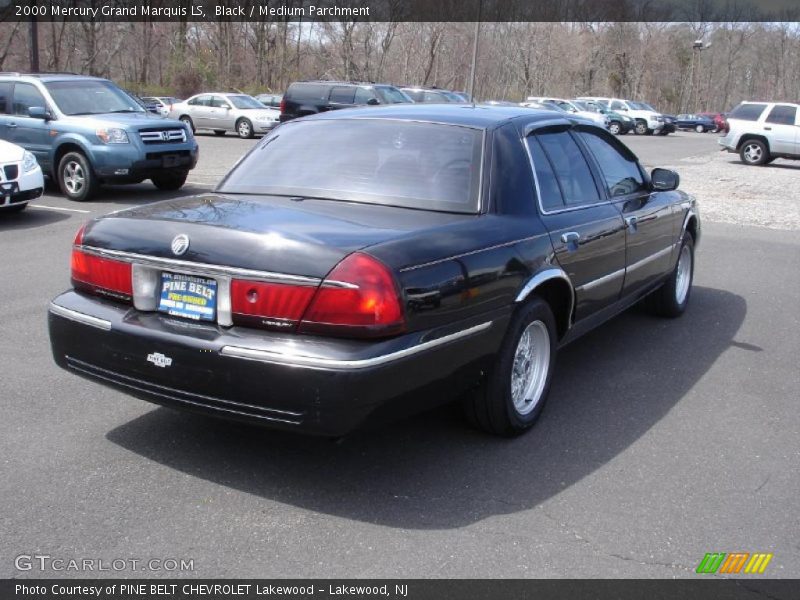Black / Medium Parchment 2000 Mercury Grand Marquis LS