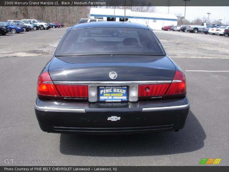 Black / Medium Parchment 2000 Mercury Grand Marquis LS