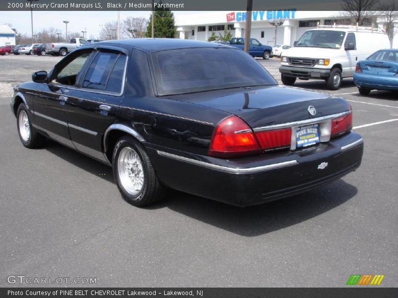 Black / Medium Parchment 2000 Mercury Grand Marquis LS