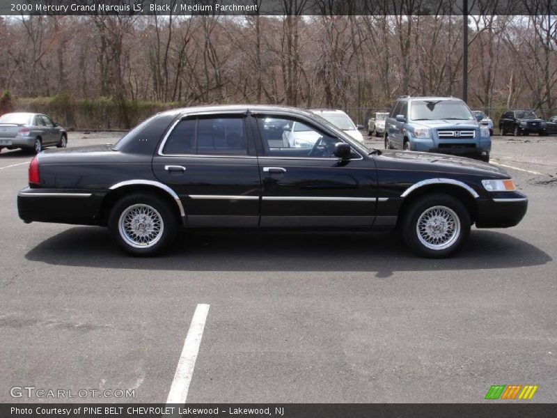 Black / Medium Parchment 2000 Mercury Grand Marquis LS