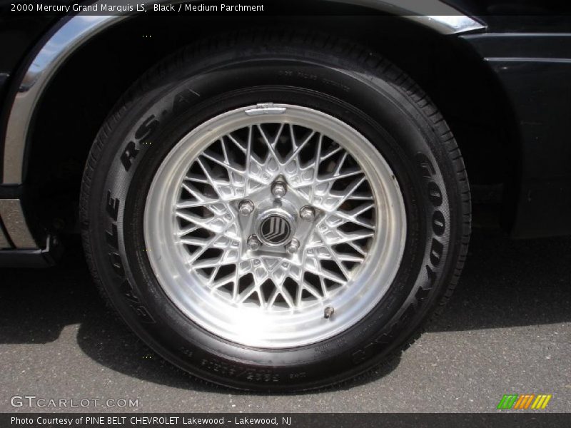 Black / Medium Parchment 2000 Mercury Grand Marquis LS