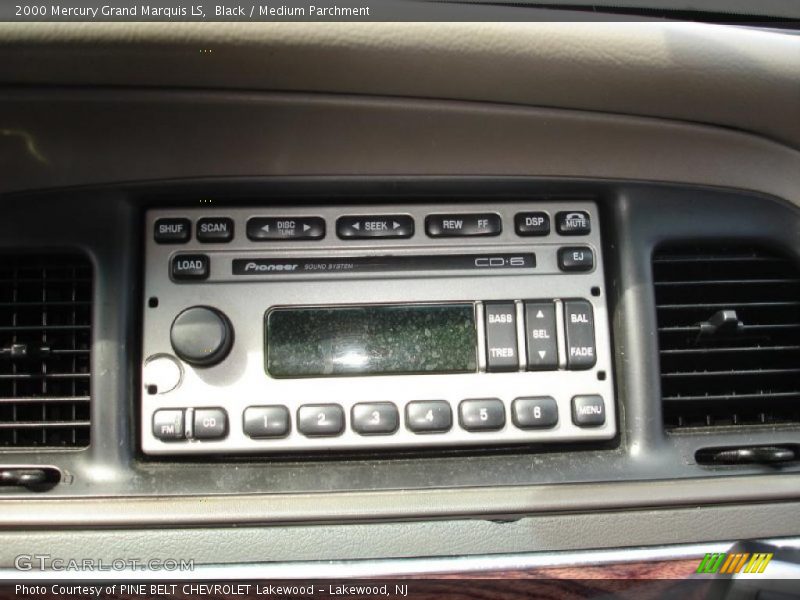 Black / Medium Parchment 2000 Mercury Grand Marquis LS