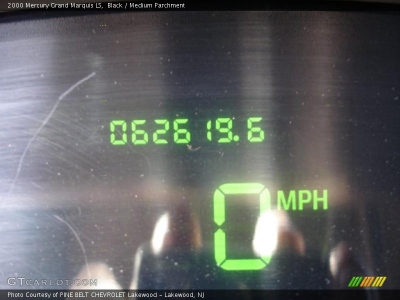Black / Medium Parchment 2000 Mercury Grand Marquis LS