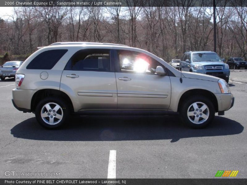 Sandstone Metallic / Light Cashmere 2006 Chevrolet Equinox LT