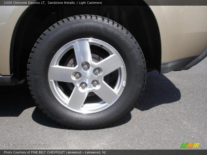 Sandstone Metallic / Light Cashmere 2006 Chevrolet Equinox LT