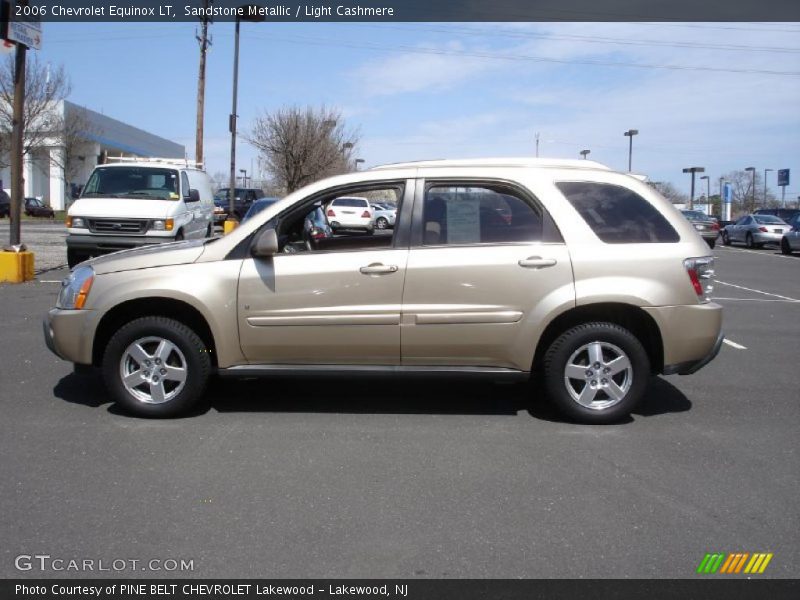 Sandstone Metallic / Light Cashmere 2006 Chevrolet Equinox LT