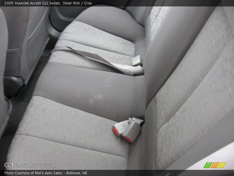 Silver Mist / Gray 2005 Hyundai Accent GLS Sedan