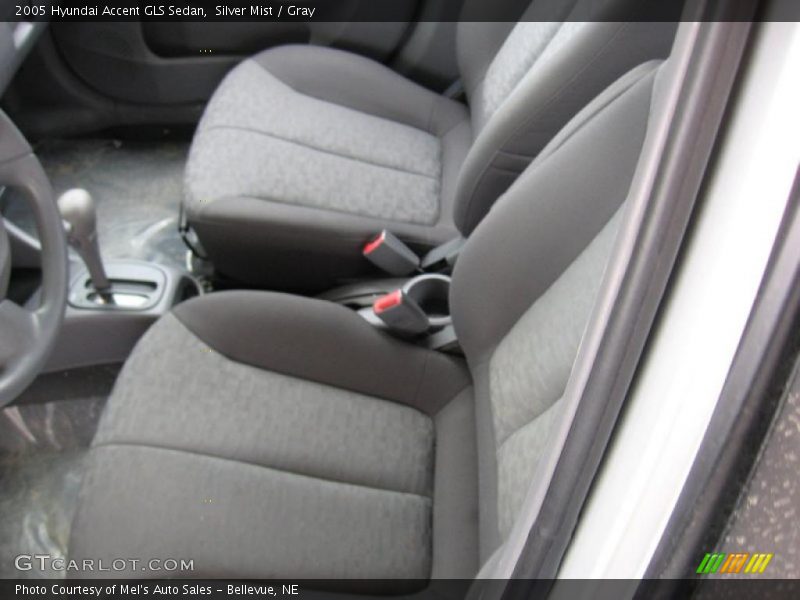 Silver Mist / Gray 2005 Hyundai Accent GLS Sedan